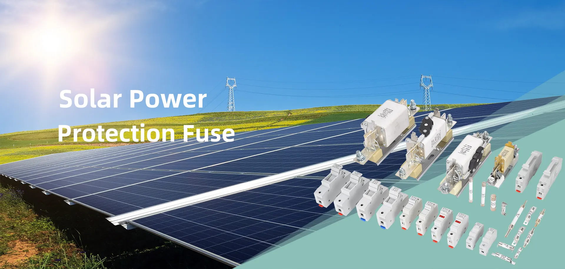 चीन सौर्य पावर संरक्षण PV फ्यूज फ्रजरहरू
