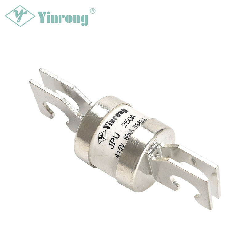 415VAC 82mm अफ्रीका J प्रकार बाहिरी HRC फ्यूज लिङ्क